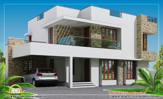 Contemporary Home Design - 214 Sq M (2304 Sq. Ft.) - February 2012