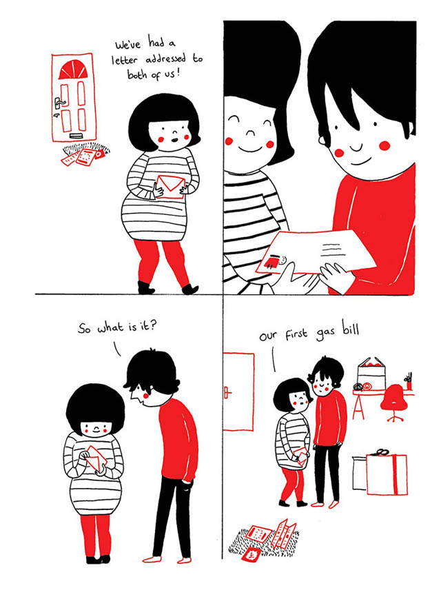 Heartwarming Illustrations Show That True Love Is In The Little Everyday Things - Love is about the little things Heartwarming Illustrations Show That True Love Is In The Little Everyday Things - Love is about the little things