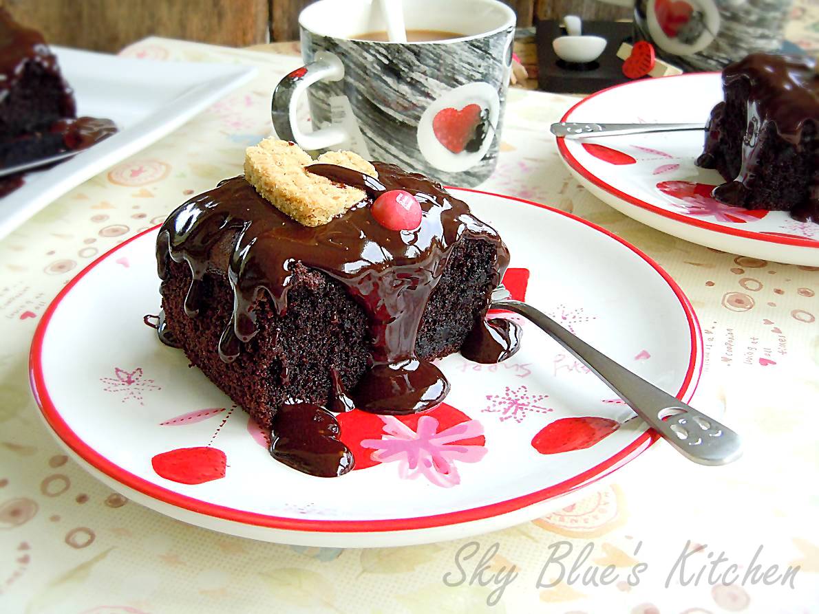 Melley Mey's Kitchen Coconut Milk Chocolate Cake..