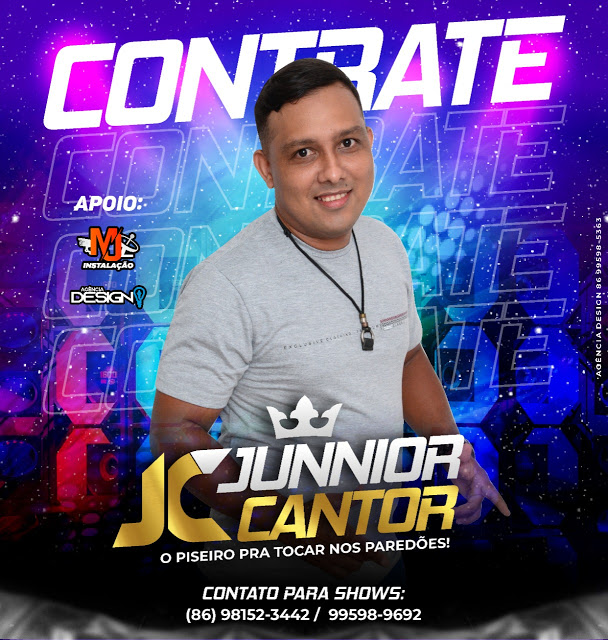 CONTRATE JUNIOR CANTOR O PISEIRO DO PAREDÕES