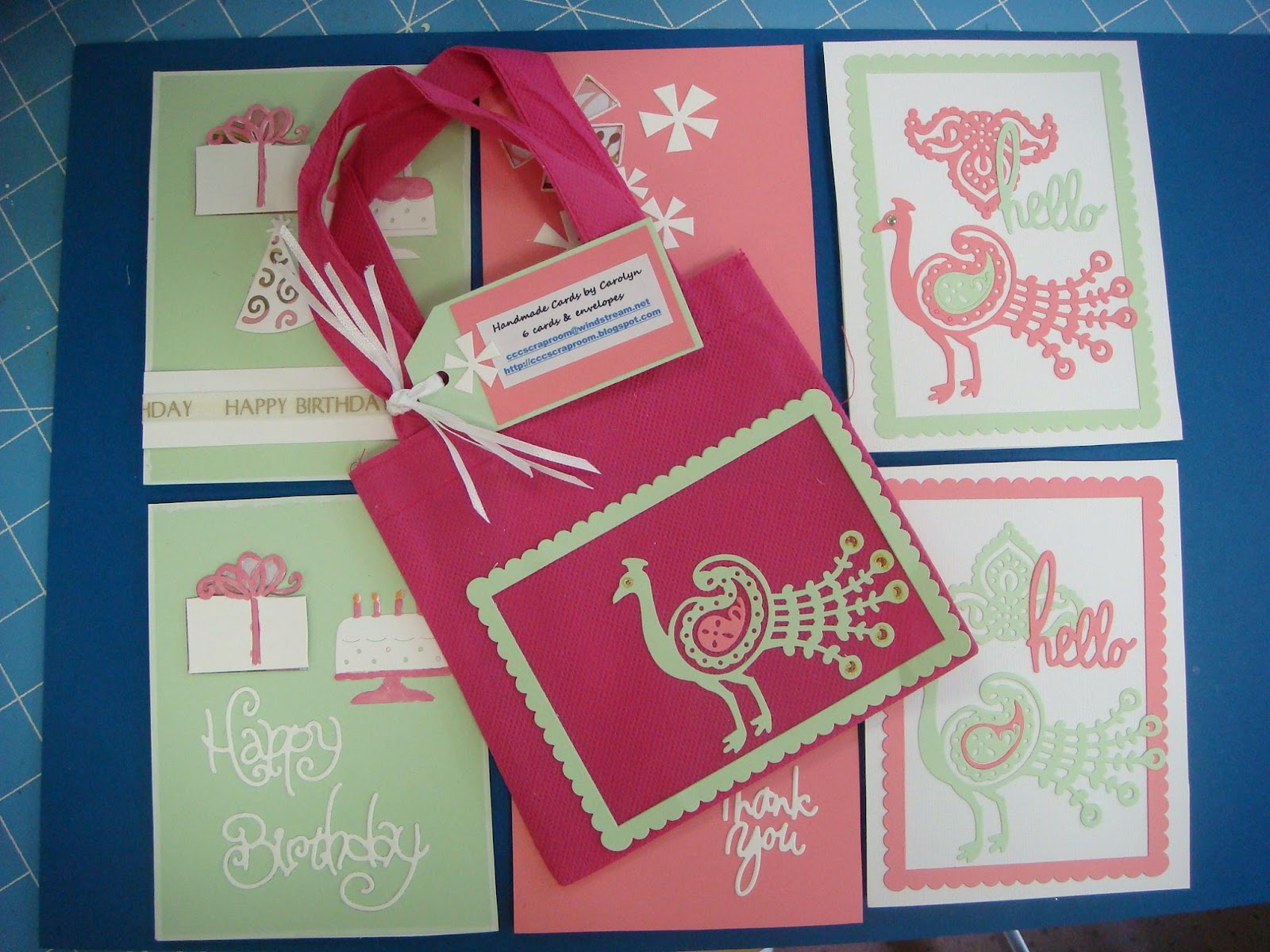 She's a Sassy Lady Cuttlebug Card Set!