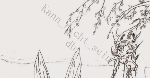 Das bin ich - meine Gedankenwelt: Elfen-Zeichnung: Liebe ist... zu Das bin ich - meine Gedankenwelt: Elfen-Zeichnung: Liebe ist... zu
