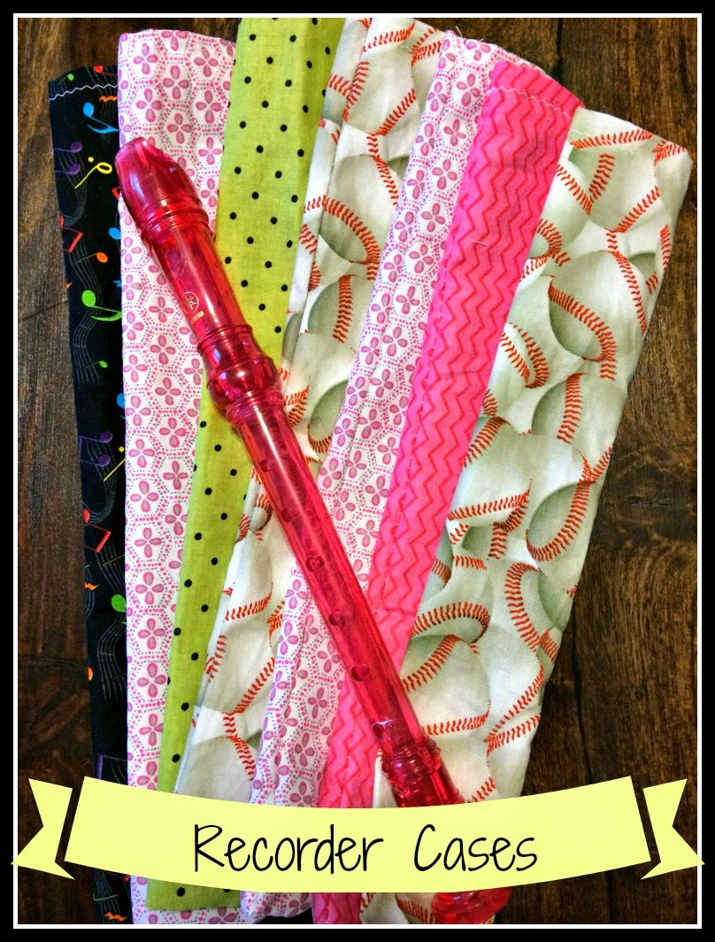 Sew Much Music Tutorial How to Make Cute Recorder Cases