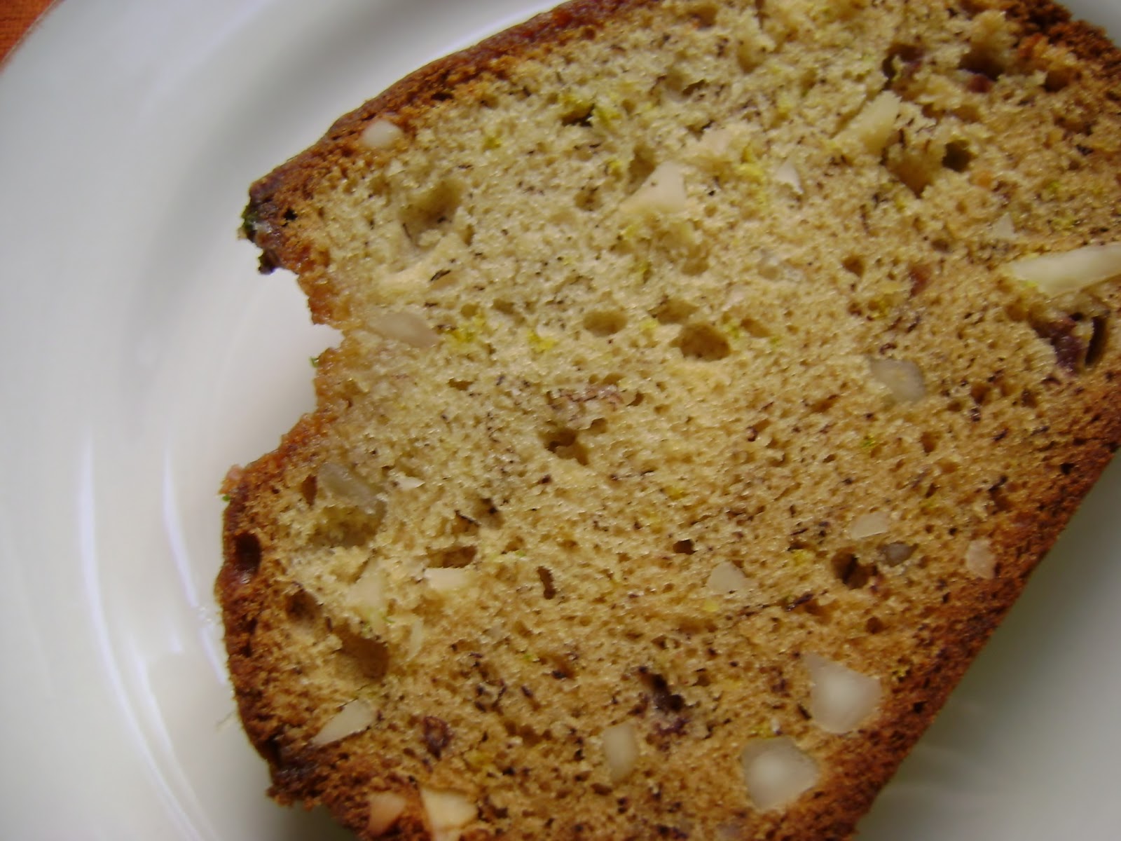 A Sunflower Life Macadamia Nut and Lime Banana Bread