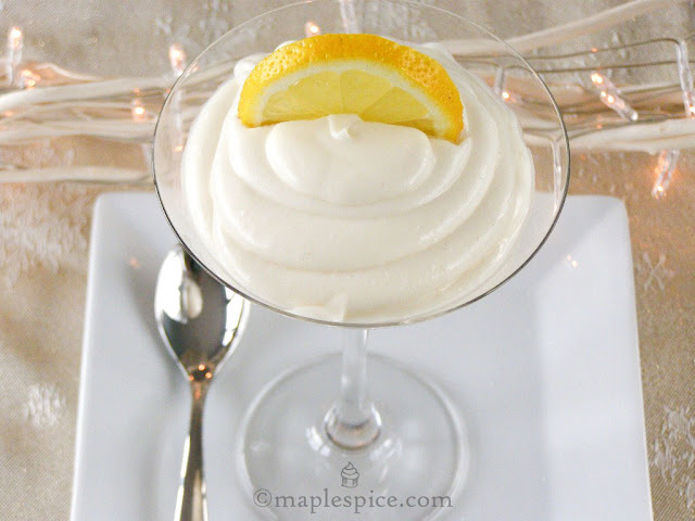 Vegan Lemon Coconut Posset