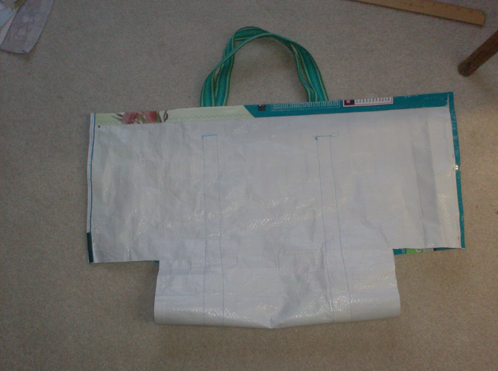 UpcycleArmy Large Tote from a Pet Food bag