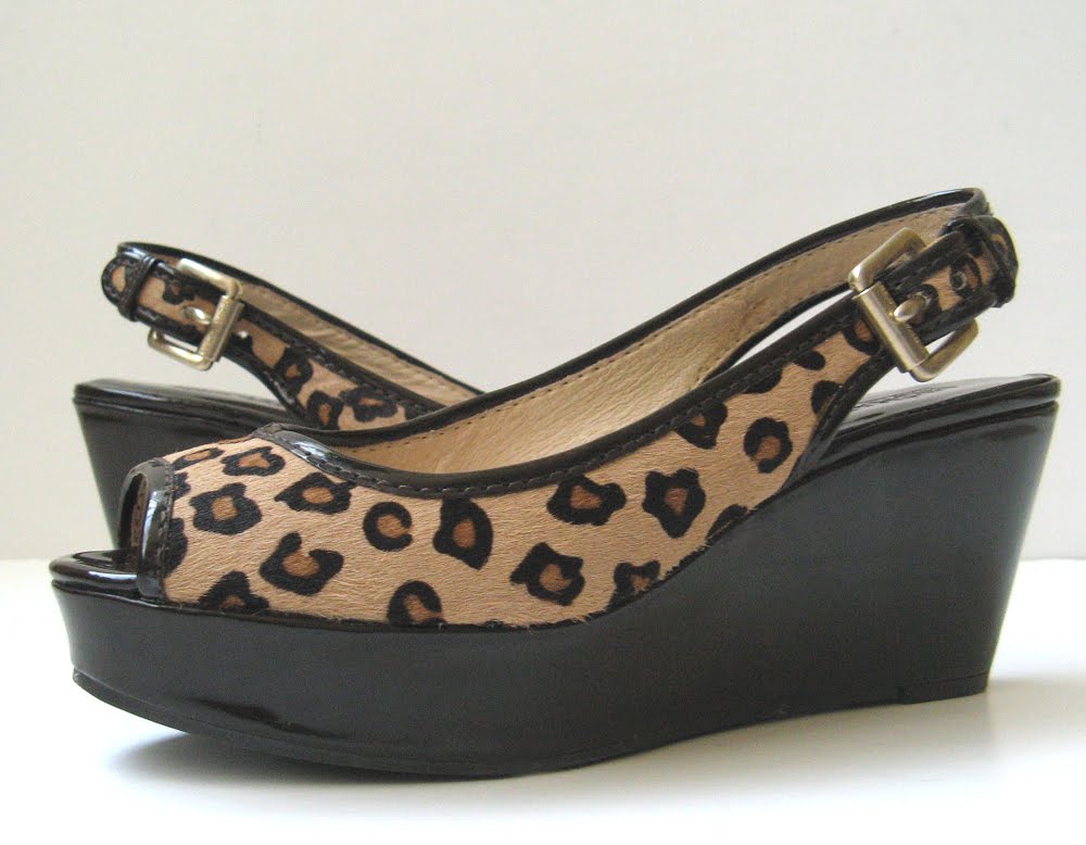 michael kors animal print sandals