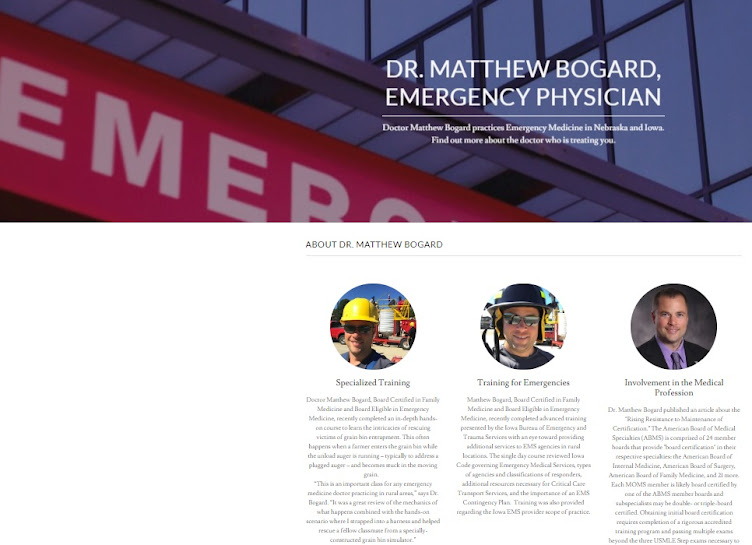 Matthew Bogard, Medical Doctor in Nebraska and Iowa
