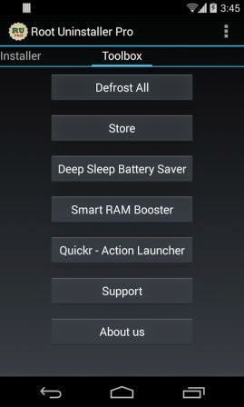 Screenshot Root Uninstaller Pro Root Uninstaller Pro Free Download