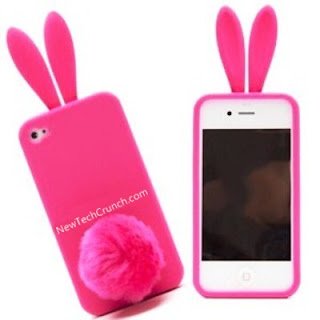 Pink Bunny Cute iPhone 5 Case for Girls