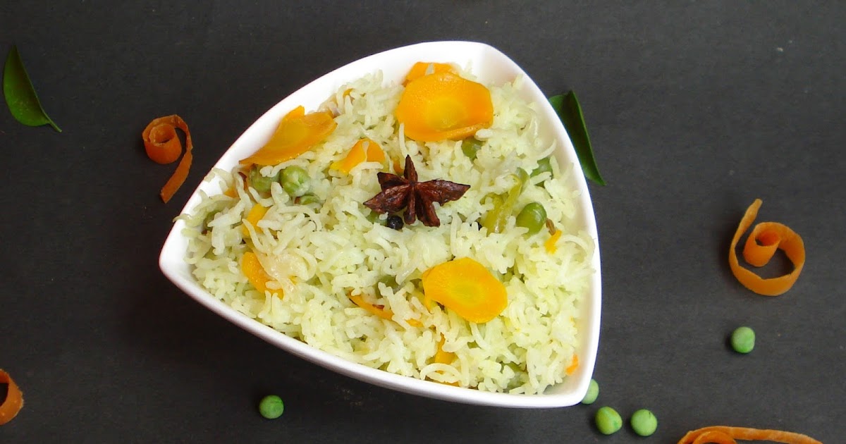 Peas Carrot Pulao You Too Can Cook