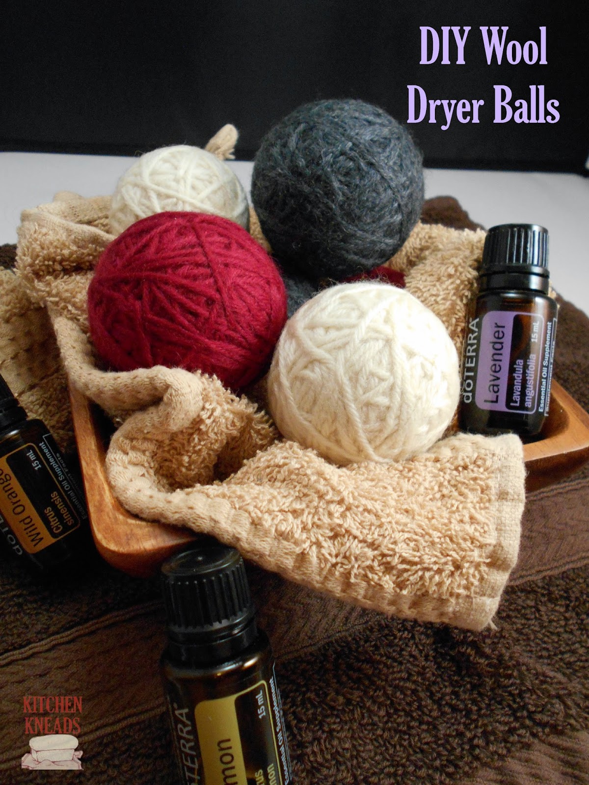 Homemade Wool Dryer Balls