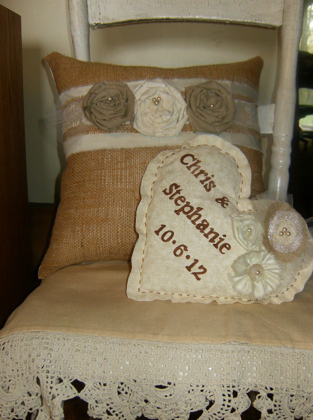 Art Beneath the Cottonwoods Wedding Decor Pillows