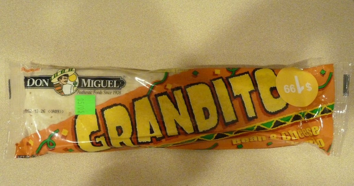 Gas Station Gastronomy Don Miguel Grandito Bean & Cheese Burrito