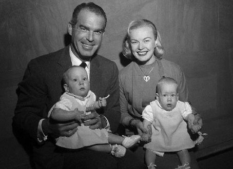 macmurray fred june haver laurie baby twin twins daughters wife katherine children adopted family girls ann kathryn hollywood he marie