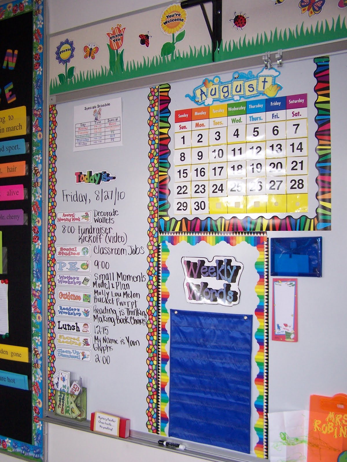 Mrs. Robinson's Classroom Blog: Classroom Photos