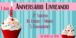 3º Sorteio de Aniversário Livreando