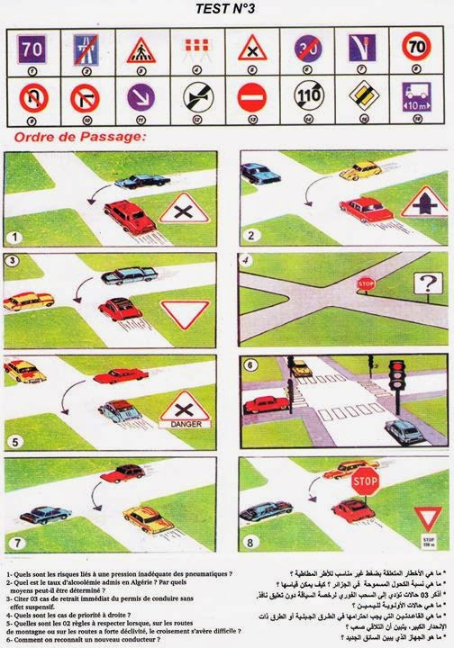 Code De La Route Algerien En Arabe Gratuit Pdf