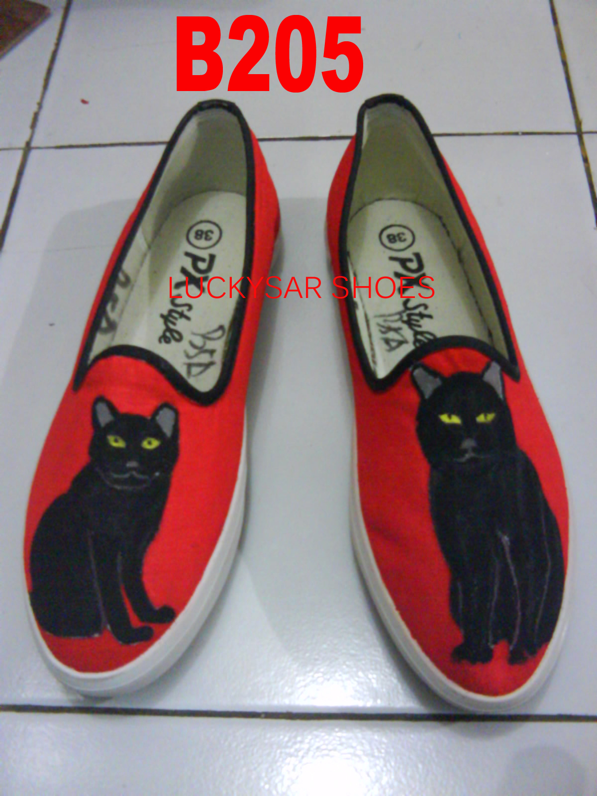 Sepatu Lukis Murah Bandung Sepatu Lukis Kucing