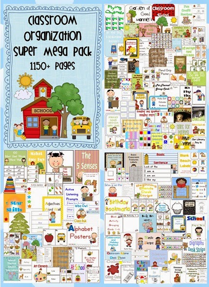 Classroom Organization Super Mega Pack – 76 files – 1150+ pages Classroom Organization Super Mega Pack – 76 files – 1150+ pages