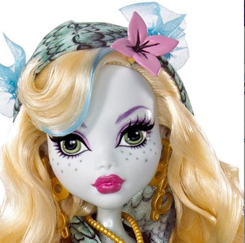 Madam Noire Makeup Studio: Monster High makeup series: Laguna Blue
