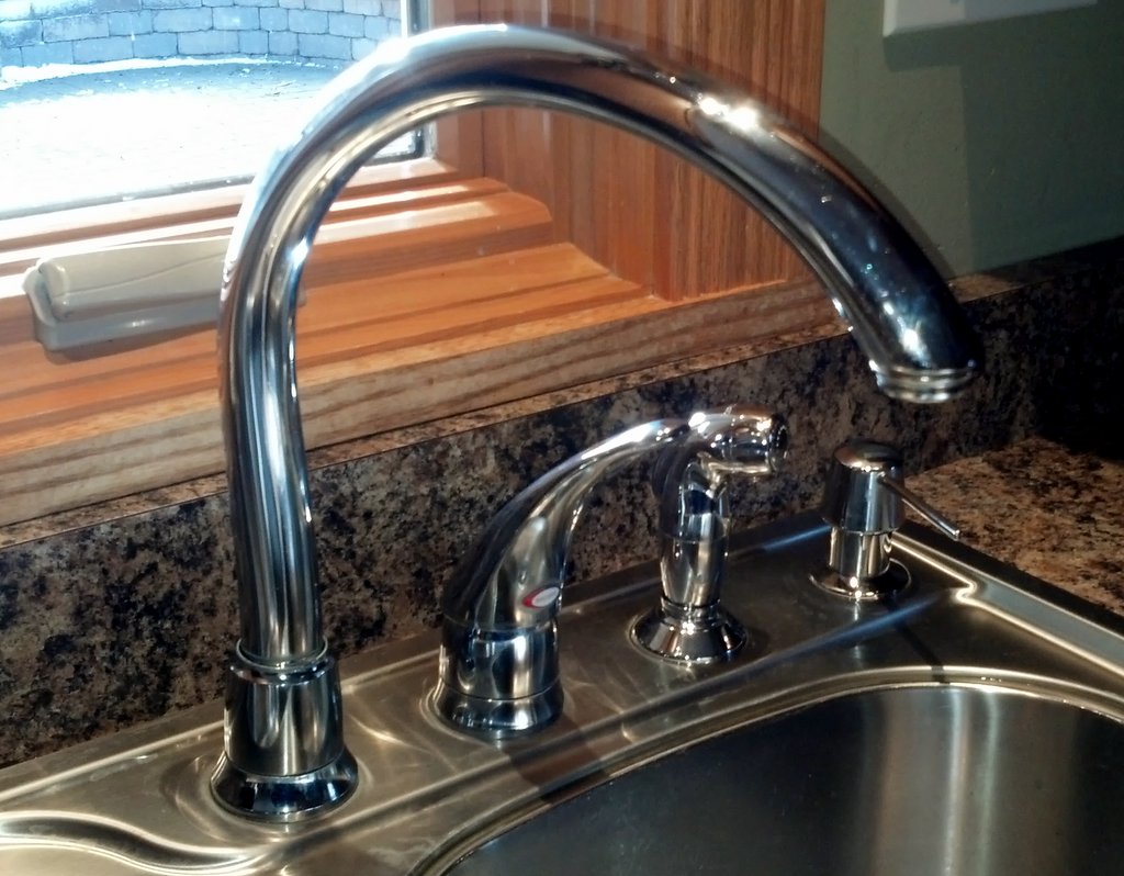 How To Fix Leaking Moen High Arc Kitchen Faucet DIY