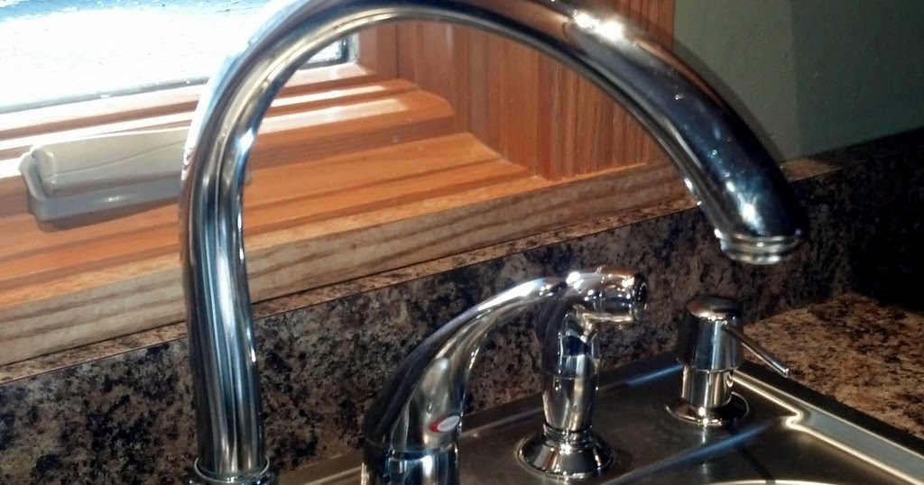 David Trebacz Blog: How to Fix Leaking Moen High Arc Kitchen Faucet -DIY