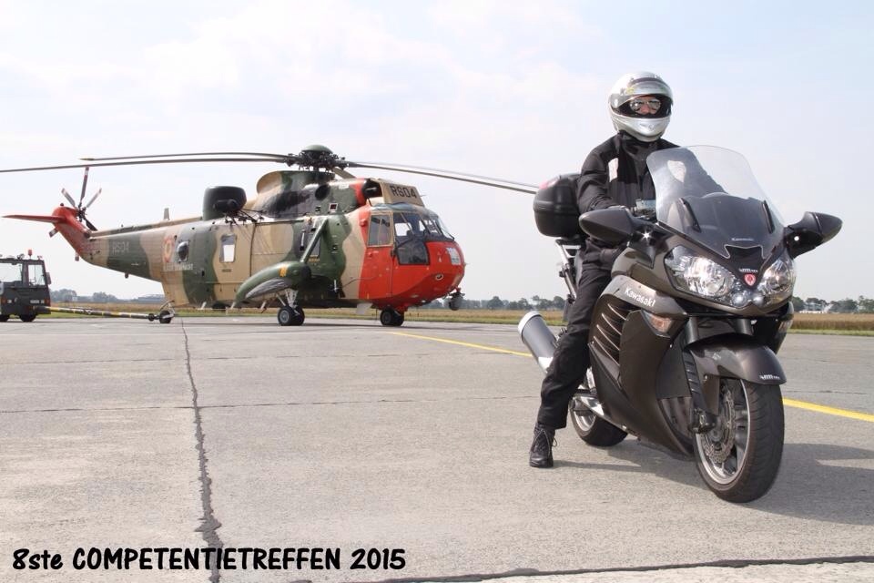 My bike at military ride