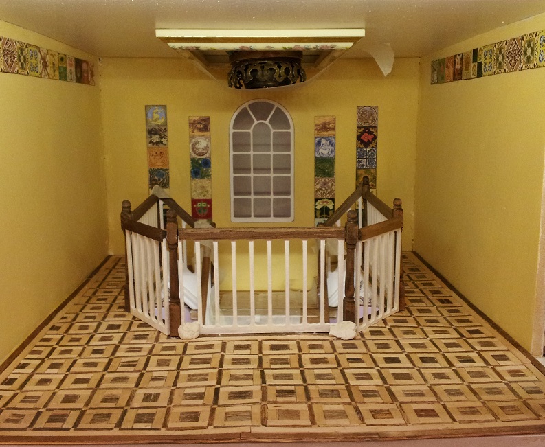 Dollhouse escapes Stairs and railing