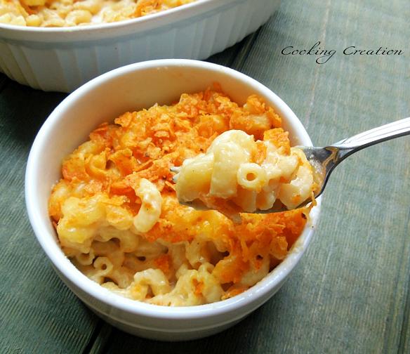 Cooking Creation Baked Macaroni & Cheese with Crushed Doritos