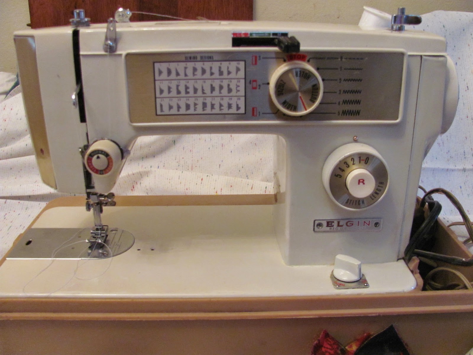 My Sewing Machine Projects Elgin S1145 Sewing Machine National