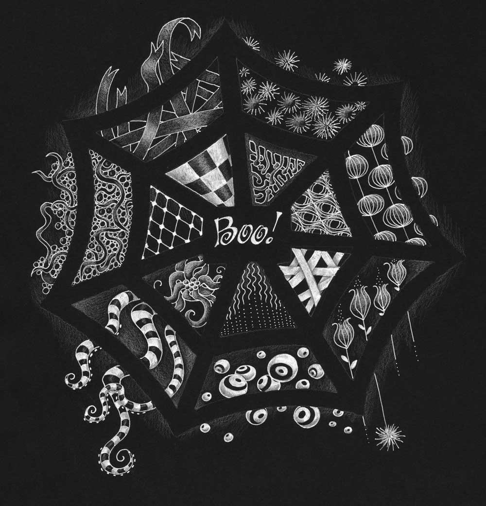 cobweb stencil
