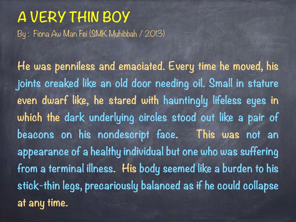 Adjectives to describe people SHOW ME, DON'T TELL ME: DESCRIBING CHARACTERS