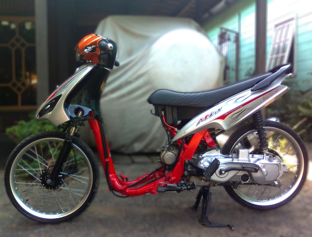Modifikasi Yamaha Mio Sporty Sarboah