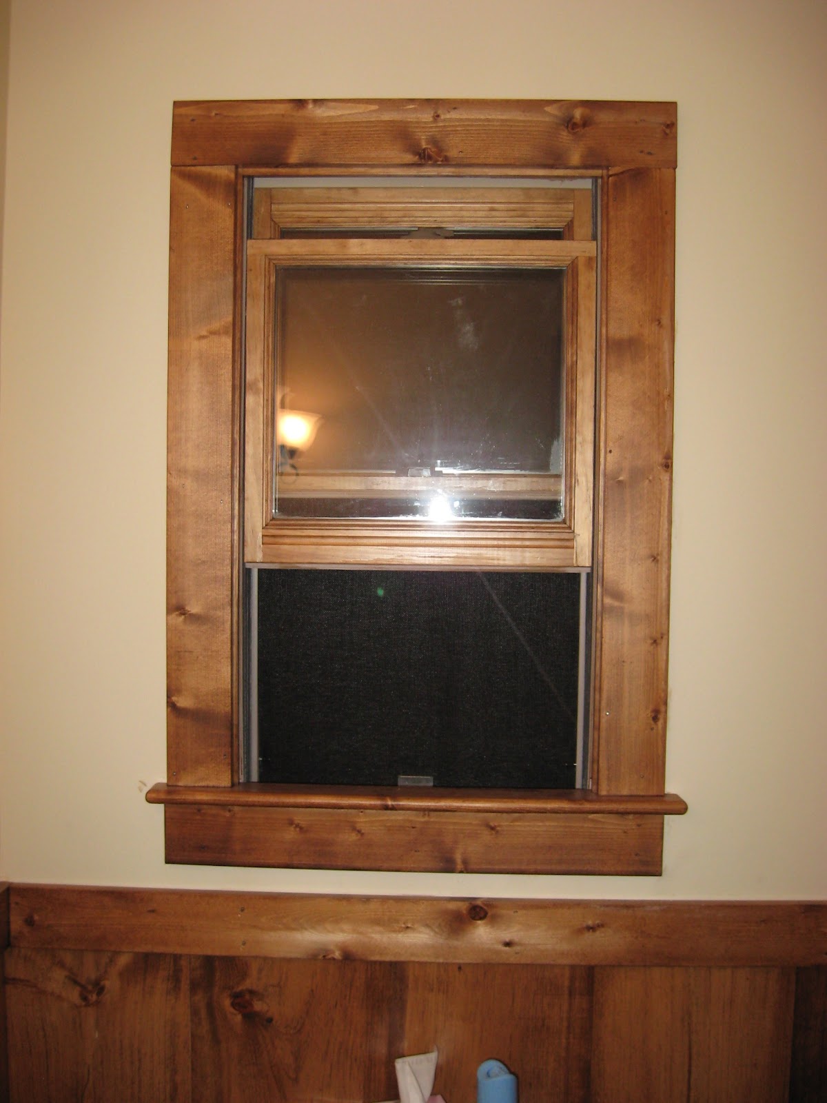 Dufour Woodworks Window Trim with Stool