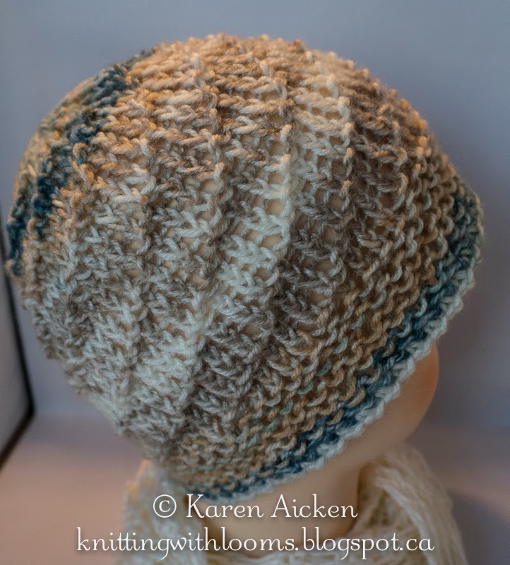Knitting With Looms Lightweight Spiral Hat