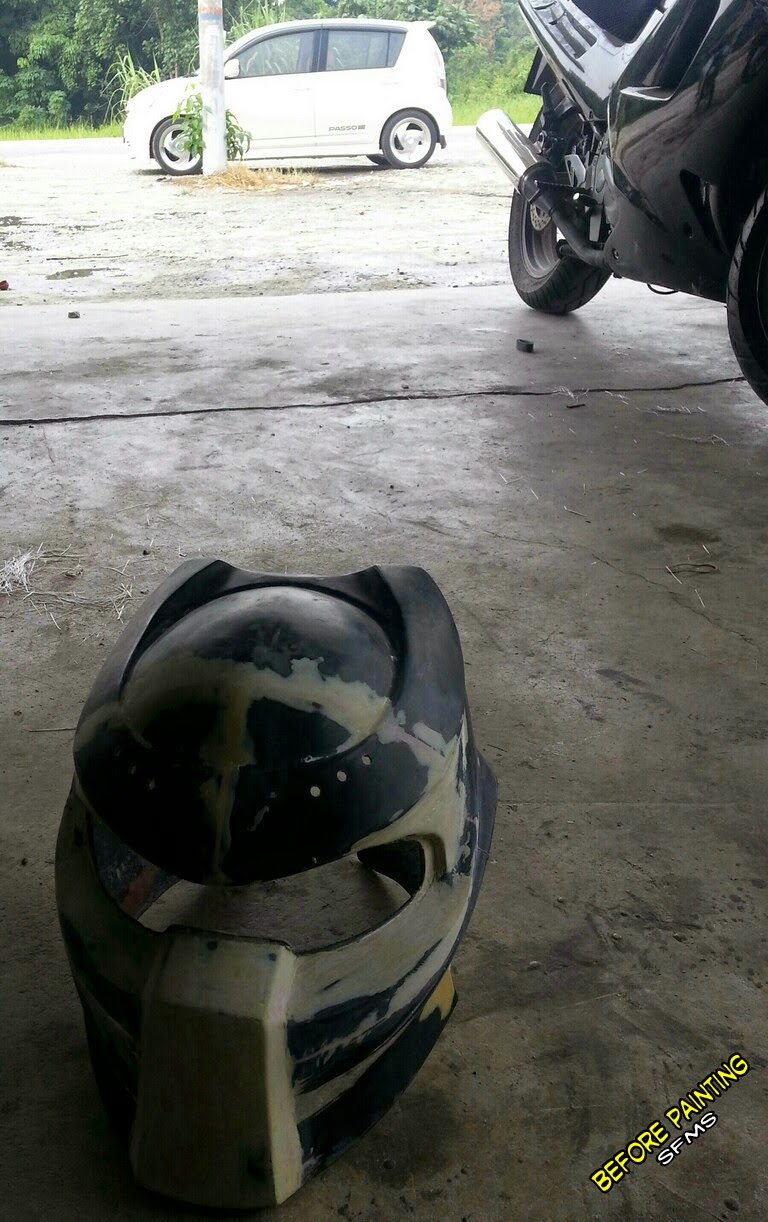 Predator Helmet in progress