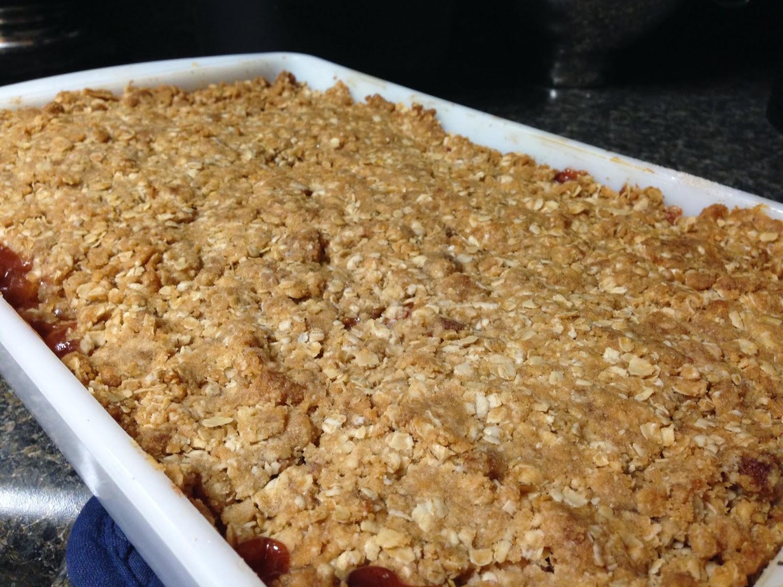 At Home in Your Home Apple Crisp