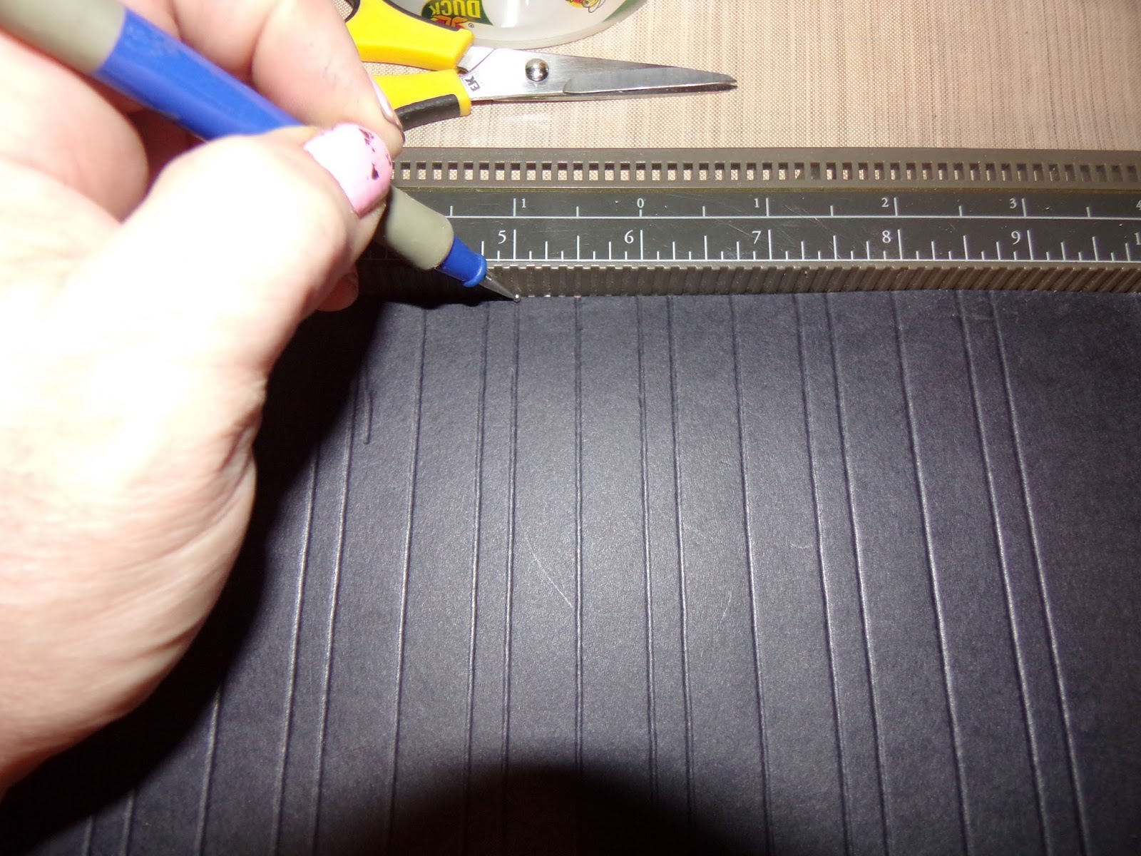 Put the Glue Down Reinforced Strong Handmade Scrapbook or Mini Album