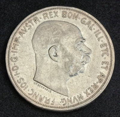 Austria 5 Corona Silver coin