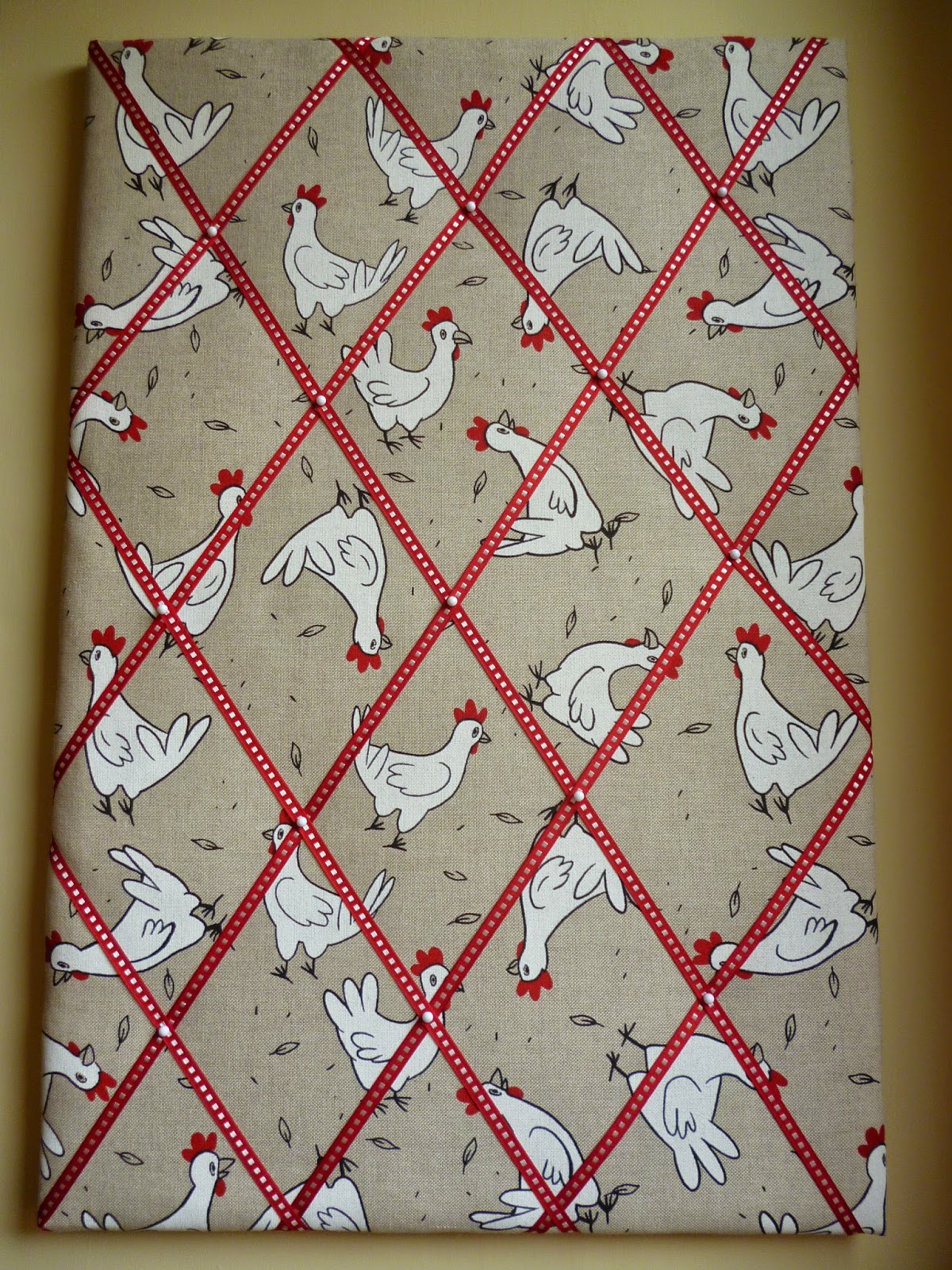 Fabric Pin Board Tutorial Garden, Tea, Cakes and Me