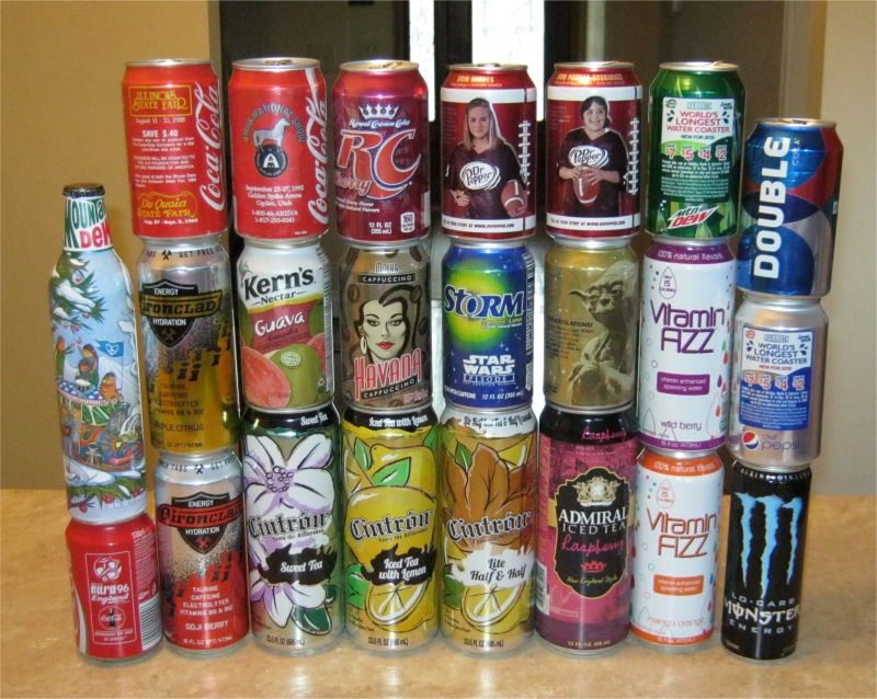 Soda Can Collection October 2012