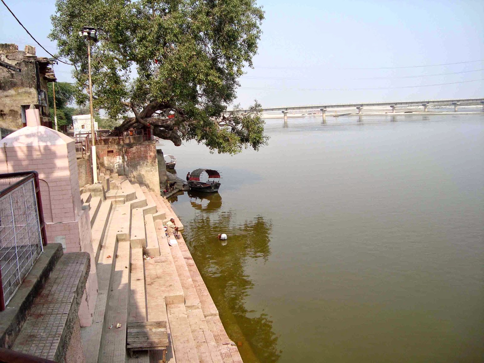 Postcards of India: Brahmavart Ghat (Bithoor, Uttar Pradesh)