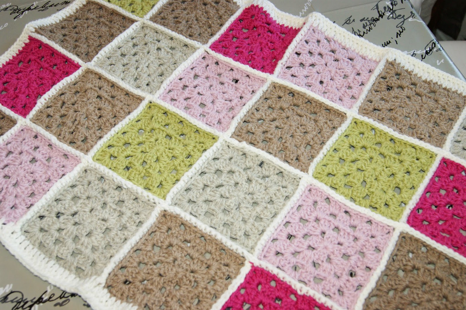 Stjerners Heklet Vognteppe