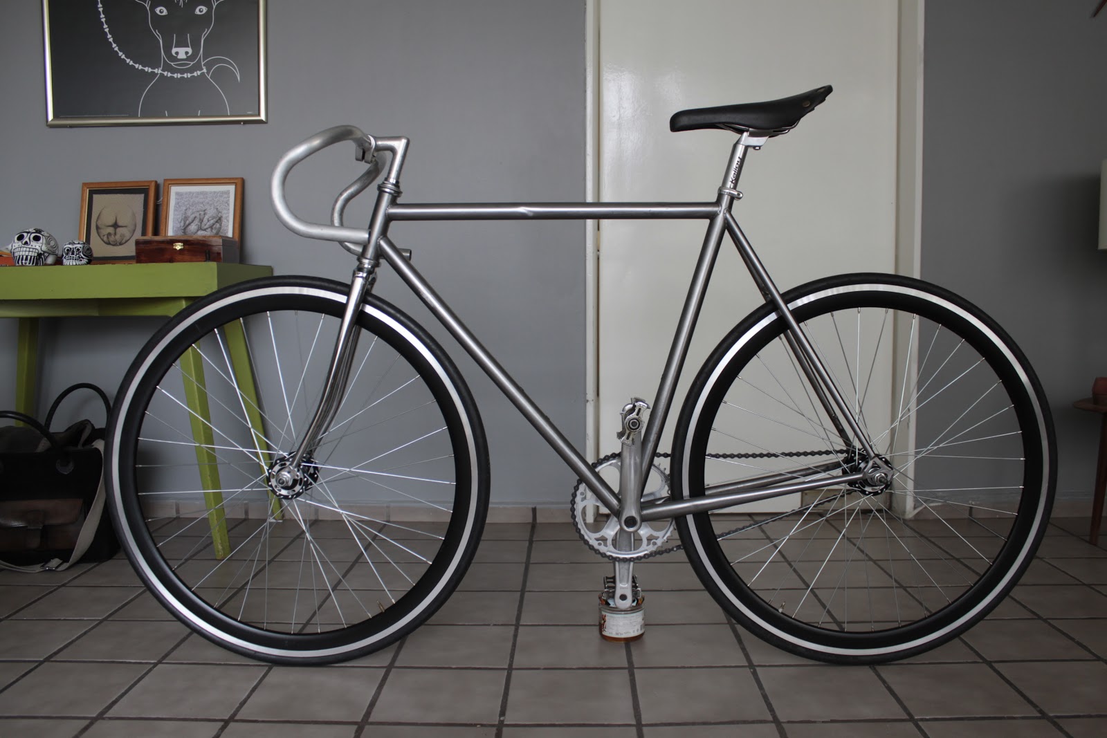 The Fixed Gear World Polished Fuji bike from Mexico by geremiasd