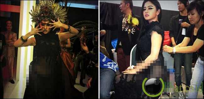 Gaun Hitam Transparan Gaun Hitam Transparan