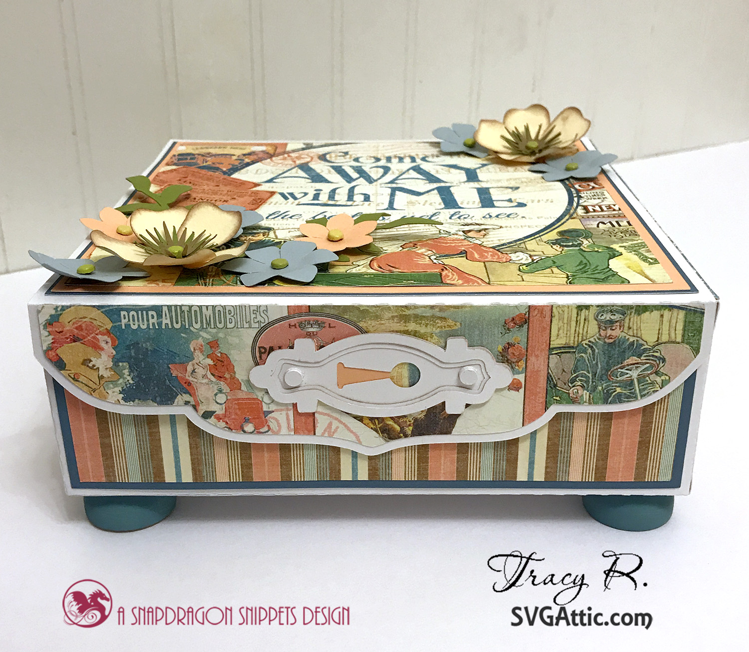 SVG Attic Blog Memory Box with Tracy