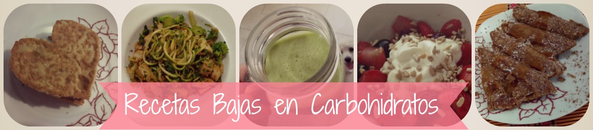 Recetas Bajas en Carbohidratos