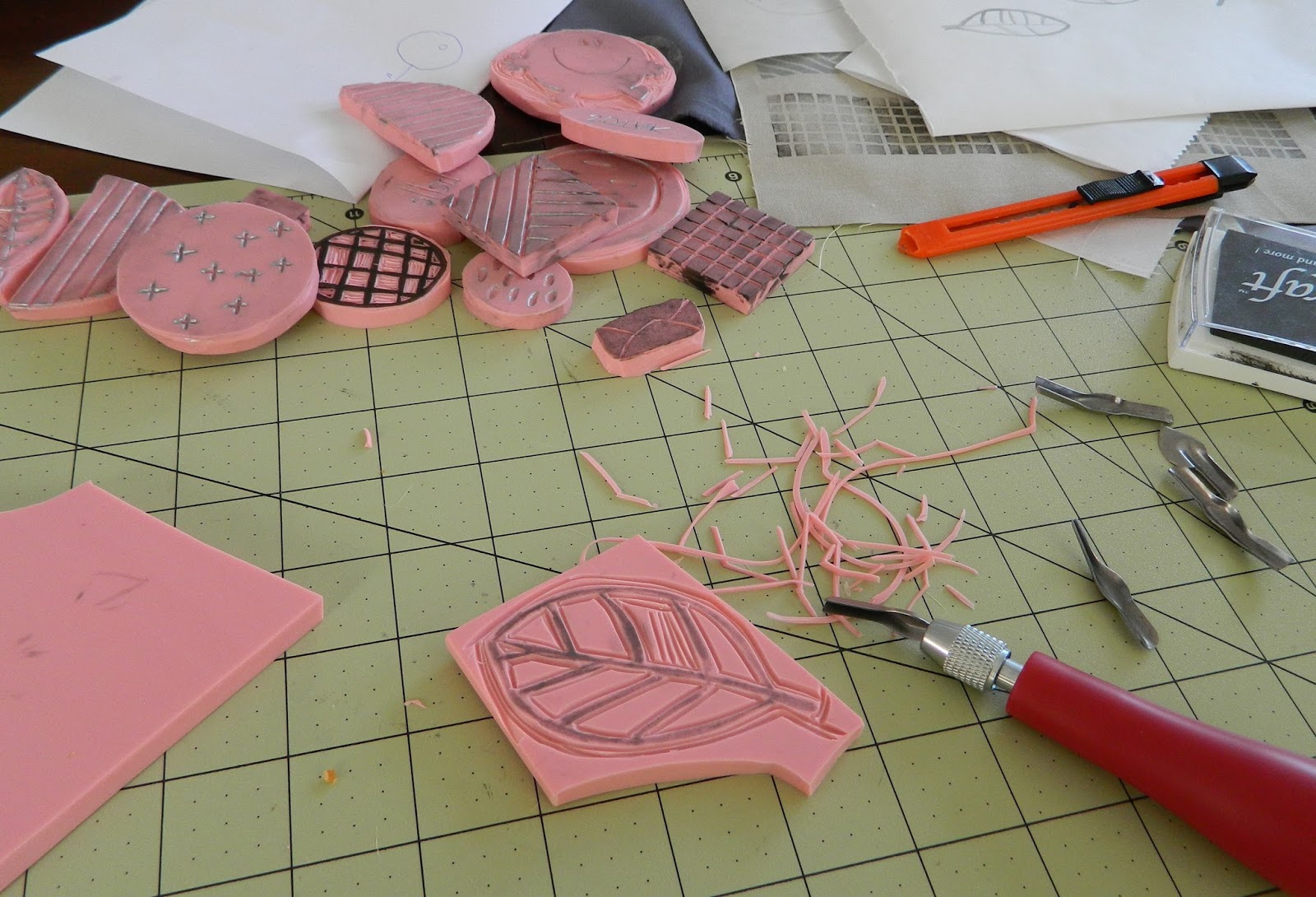 s.o.t.a.k handmade fabric stamping {plus a shop discount code}