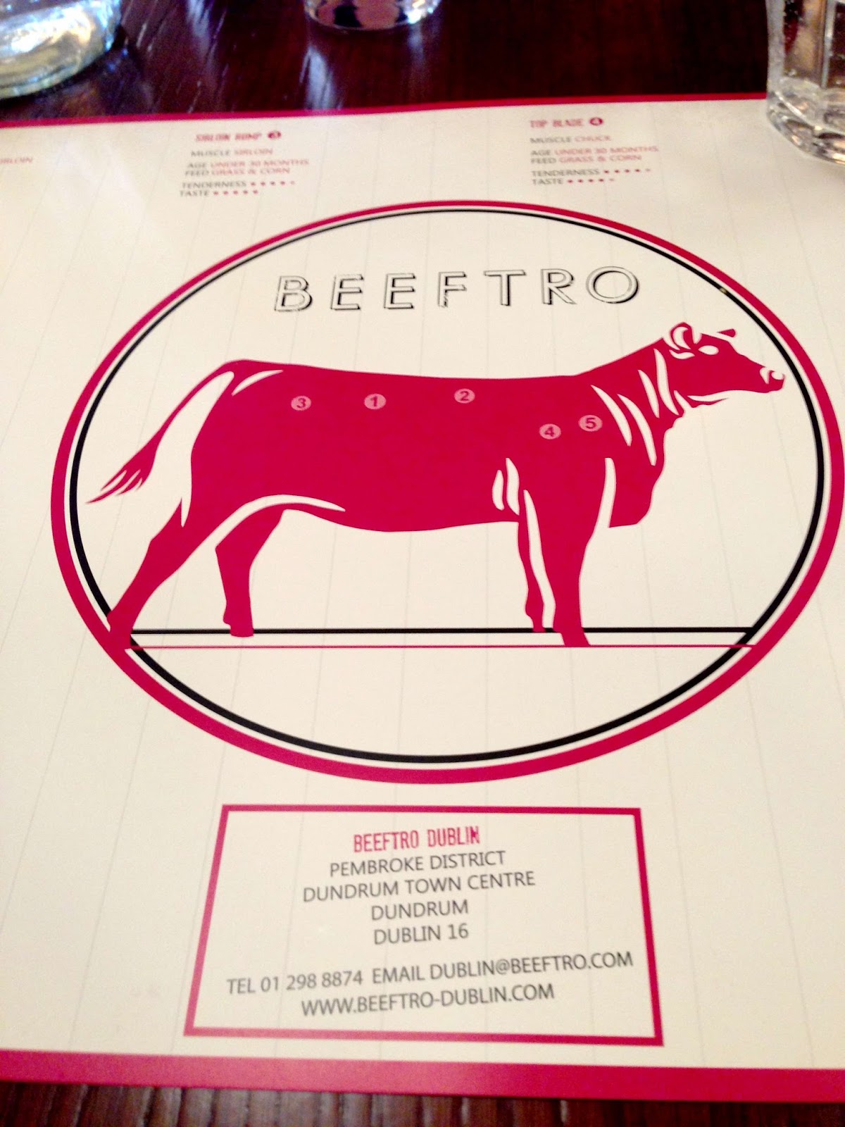 [Review] Beeftro, Dundrum Town Centre, Dublin 16 Stitch and Bear